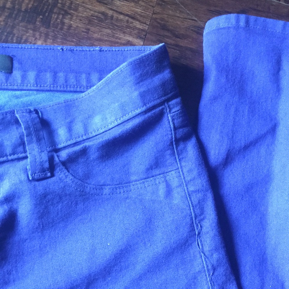 JBrand Coated Cobalt blue skinny jeans 25 - Picture 3 of 11